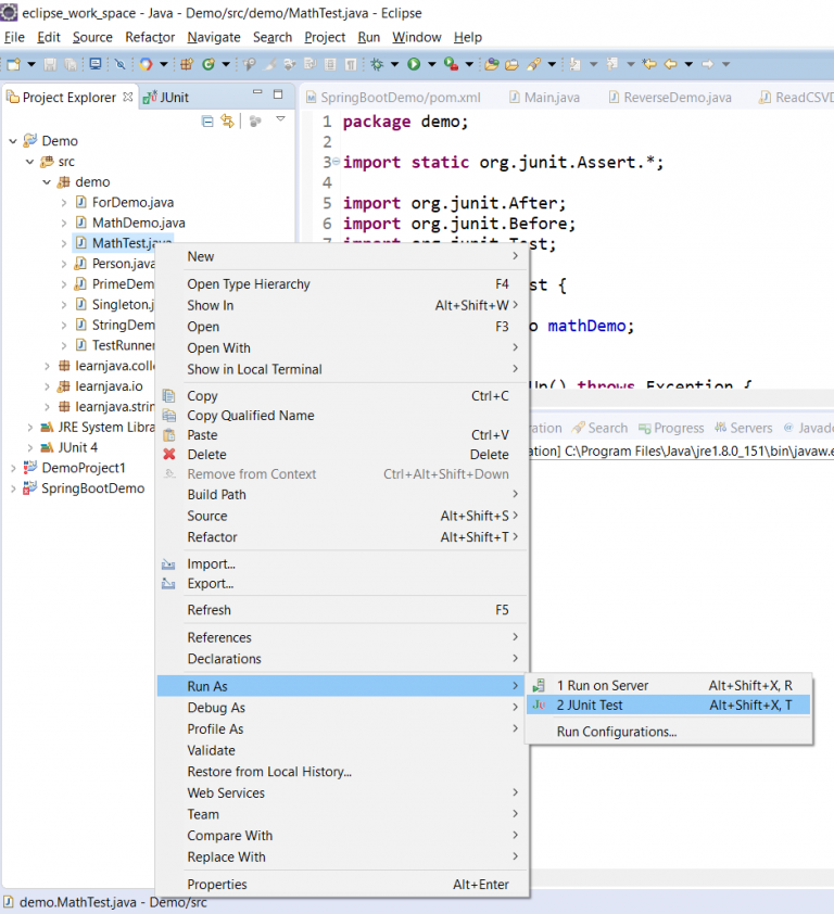 How to use JUnit to unit test code - LearnJava