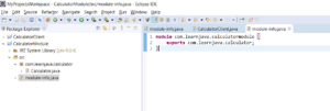 Creating a Java 9 Module in Eclipse